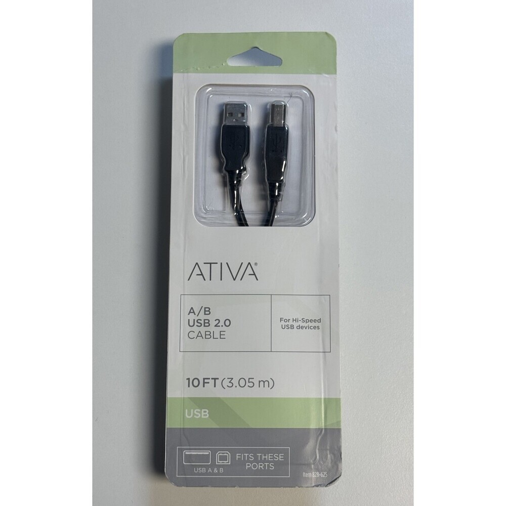 Ativa USB 2.0 Cable 10FT (3.05m) New In Box SEALED